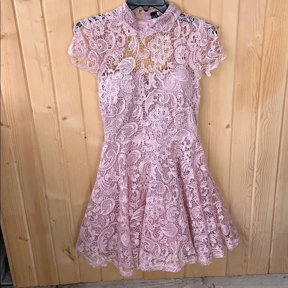 chinese dress ladies Sparkle In Motion Floral Sequin Lace-Up Mini Dress